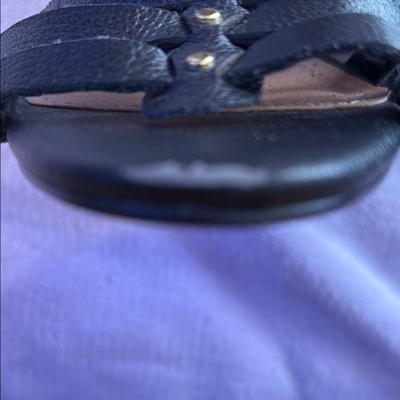 Steve Madden Black Heeled Gladiator Sandals - Picture 5 of 8